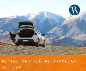 Alpine Car Rental (Tyrolian Village)