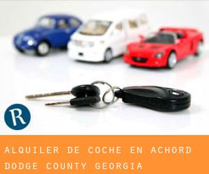 alquiler de coche en Achord (Dodge County, Georgia)
