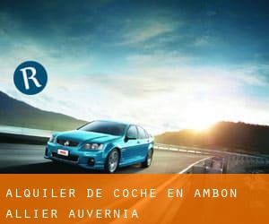 alquiler de coche en Ambon (Allier, Auvernia)