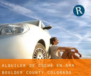 alquiler de coche en Ara (Boulder County, Colorado)