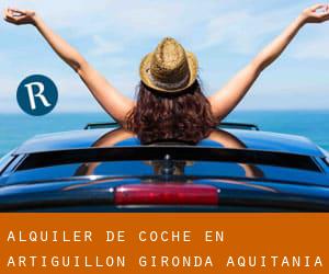 alquiler de coche en Artiguillon (Gironda, Aquitania)