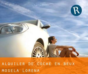alquiler de coche en Beux (Mosela, Lorena)