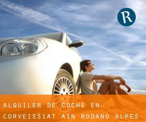 alquiler de coche en Corveissiat (Ain, Ródano-Alpes)