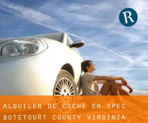 alquiler de coche en Spec (Botetourt County, Virginia)