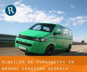 Alquiler de Furgonetas en Browns Crossing (Georgia)