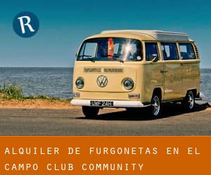 Alquiler de Furgonetas en El Campo Club Community