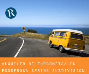 Alquiler de Furgonetas en Ponderosa Spring Subdivision