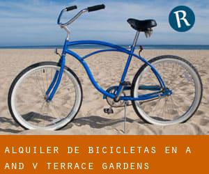 Alquiler de Bicicletas en A and V Terrace Gardens
