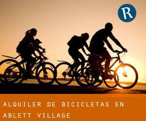 Alquiler de Bicicletas en Ablett Village