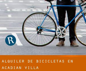 Alquiler de Bicicletas en Acadian Villa
