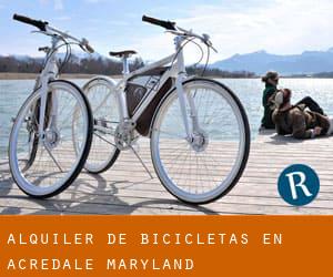 Alquiler de Bicicletas en Acredale (Maryland)