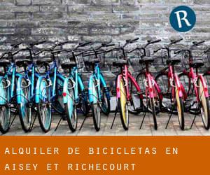 Alquiler de Bicicletas en Aisey-et-Richecourt