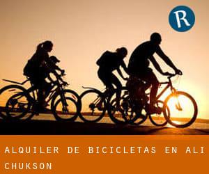 Alquiler de Bicicletas en Ali Chukson
