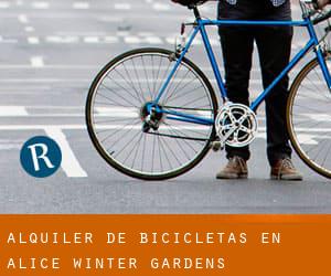 Alquiler de Bicicletas en Alice Winter Gardens