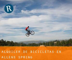 Alquiler de Bicicletas en Allens Spring