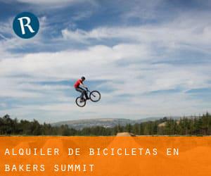 Alquiler de Bicicletas en Bakers Summit