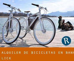 Alquiler de Bicicletas en Bank Lick