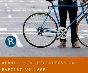 Alquiler de Bicicletas en Baptist Village