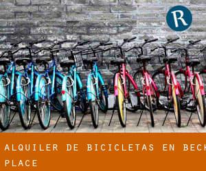 Alquiler de Bicicletas en Beck Place