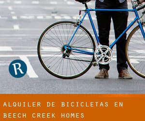 Alquiler de Bicicletas en Beech Creek Homes
