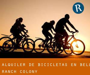 Alquiler de Bicicletas en Bell Ranch Colony