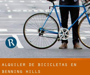 Alquiler de Bicicletas en Benning Hills