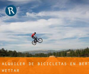Alquiler de Bicicletas en Bert Wettar