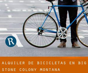 Alquiler de Bicicletas en Big Stone Colony (Montana)