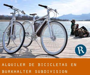 Alquiler de Bicicletas en Burkhalter Subdivision