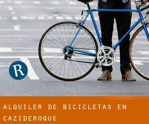 Alquiler de Bicicletas en Cazideroque