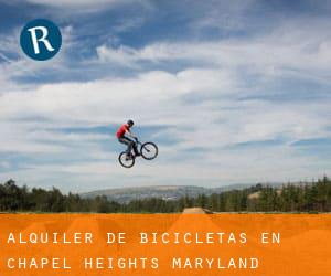 Alquiler de Bicicletas en Chapel Heights (Maryland)