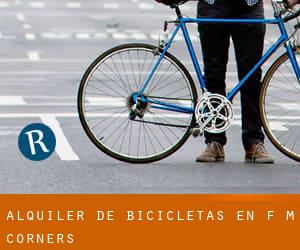 Alquiler de Bicicletas en F M Corners