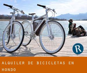 Alquiler de Bicicletas en Hondo