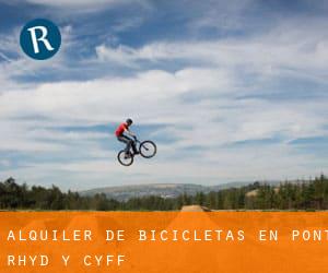 Alquiler de Bicicletas en Pont Rhyd-y-cyff