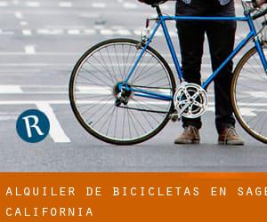 Alquiler de Bicicletas en Sage (California)