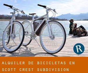 Alquiler de Bicicletas en Scott Crest Subdivision