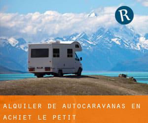 Alquiler de Autocaravanas en Achiet-le-Petit