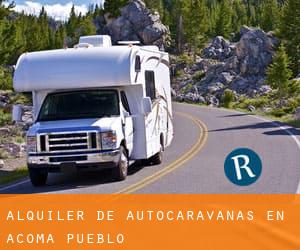 Alquiler de Autocaravanas en Acoma Pueblo