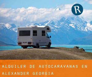 Alquiler de Autocaravanas en Alexander (Georgia)