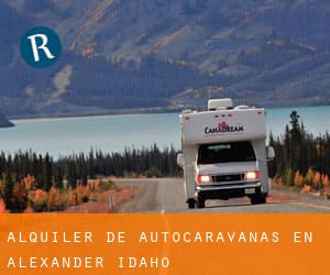 Alquiler de Autocaravanas en Alexander (Idaho)