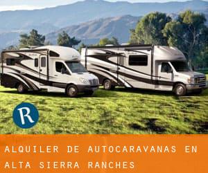 Alquiler de Autocaravanas en Alta Sierra Ranches