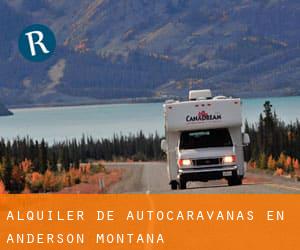 Alquiler de Autocaravanas en Anderson (Montana)