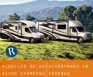 Alquiler de Autocaravanas en Auxon (Champaña-Ardenas)