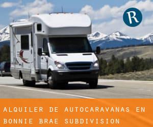 Alquiler de Autocaravanas en Bonnie Brae Subdivision