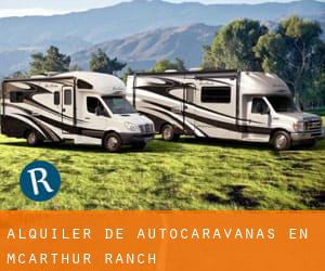 Alquiler de Autocaravanas en McArthur Ranch
