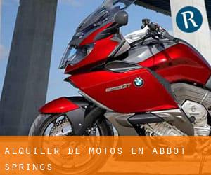 Alquiler de Motos en Abbot Springs