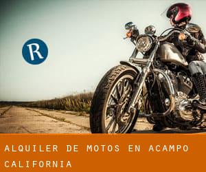 Alquiler de Motos en Acampo (California)