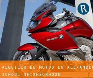 Alquiler de Motos en Alexander School Neighborhood
