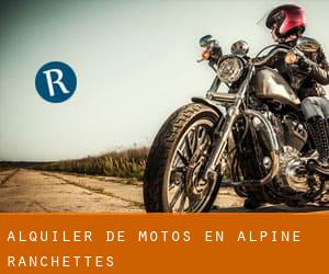 Alquiler de Motos en Alpine Ranchettes