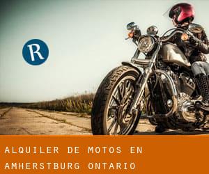 Alquiler de Motos en Amherstburg (Ontario)